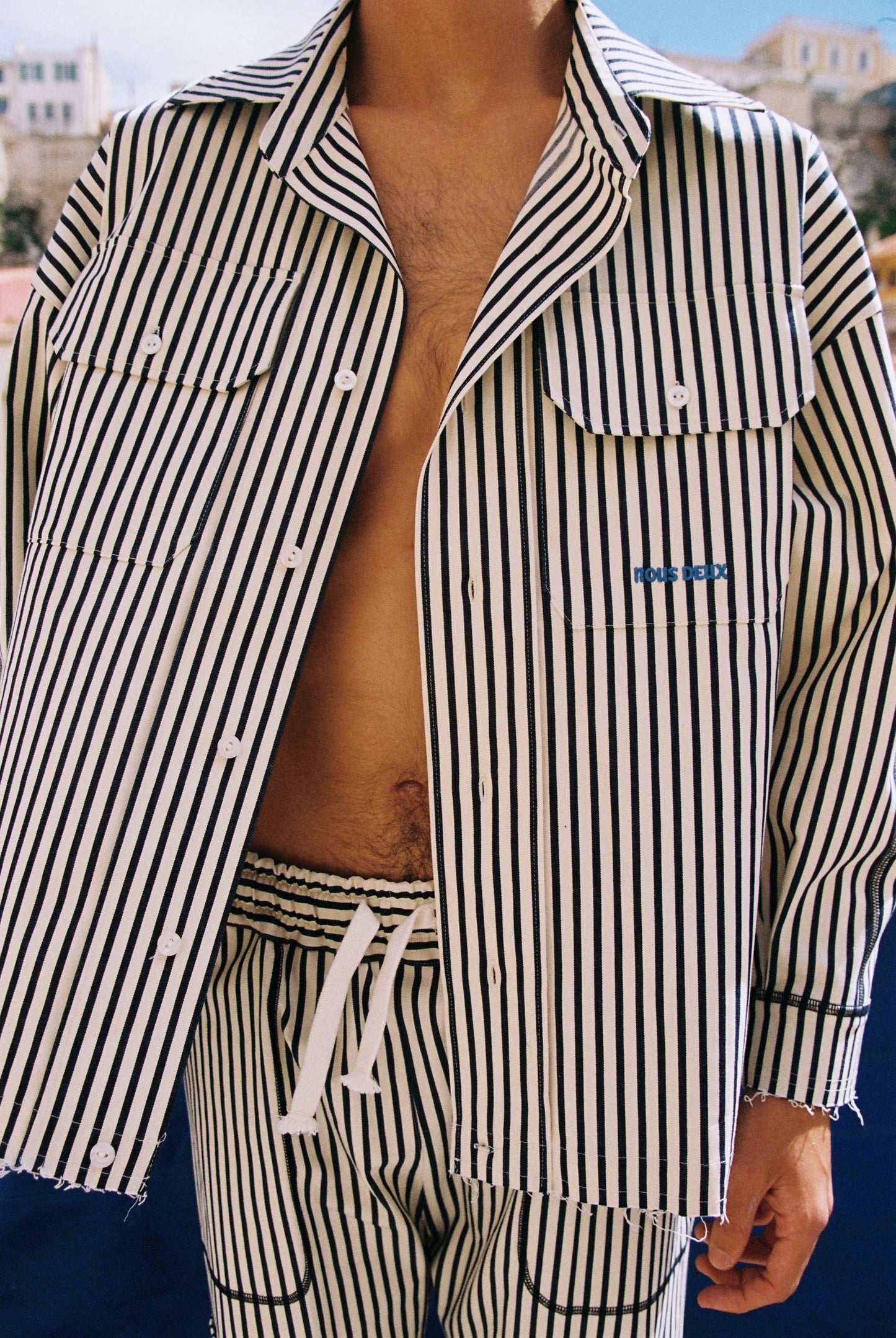 CHEMISE RAYURES MARINE