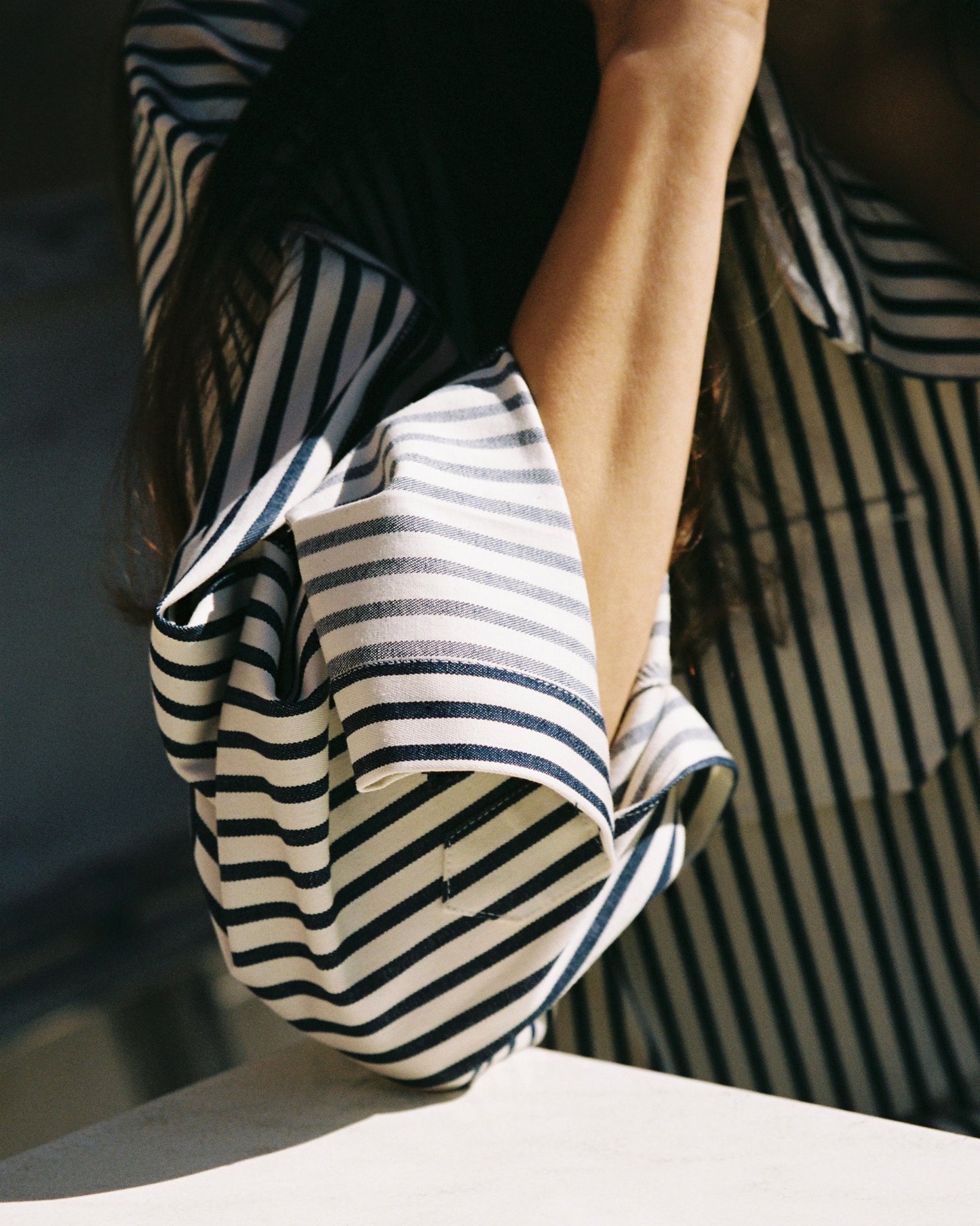 CHEMISE RAYURES MARINE
