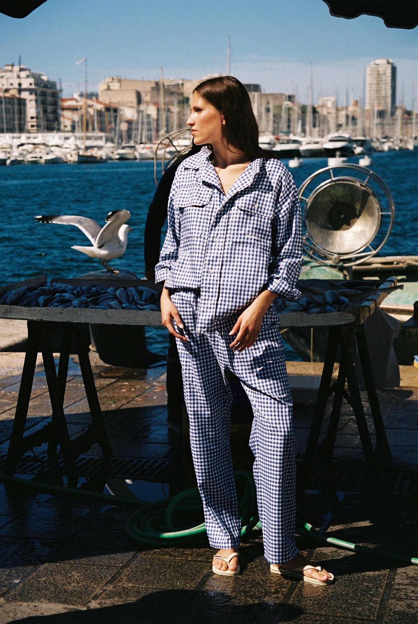 CHEMISE VICHY BLEU