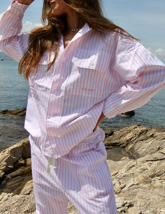CHEMISE ROSE BONBON