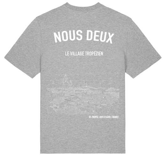 T-SHIRT LE VILLAGE GREY